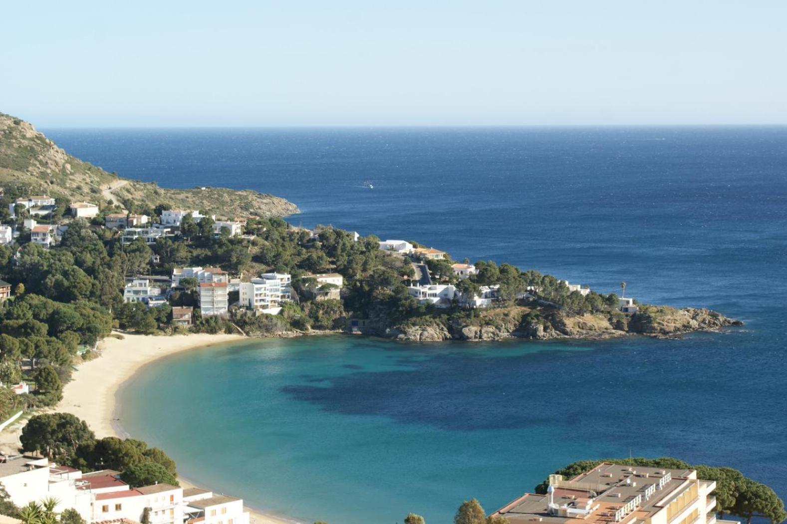 Precioso Piso Con Vista Al Canal Y Piscina En Roses Av-69 Buitenkant foto