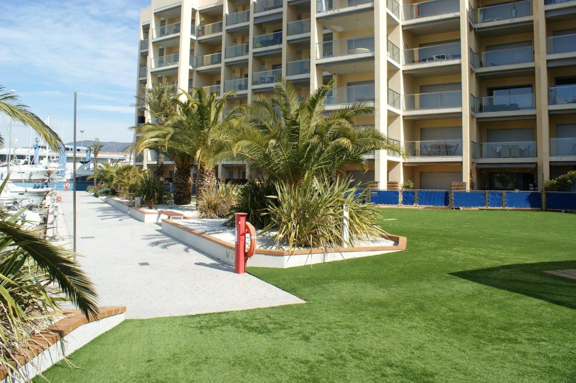 Precioso Piso Con Vista Al Canal Y Piscina En Roses Av-69 Buitenkant foto